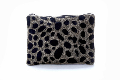 

Diwaah Black beautiful beaded Pouch(Black)