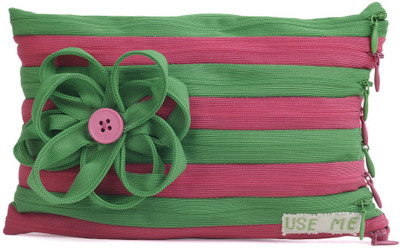 

Use Me Cup Cake Pouch(Pink, Green), Green;pink