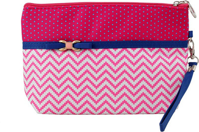 

Styler Girls & Women Pink White Pouch(Multicolor)