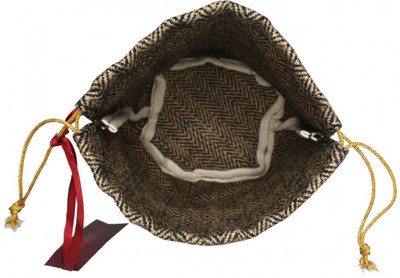 

RishteyBags IshitaChocolateBrownHerringbone Potli(Brown)