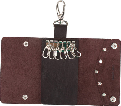 

Aditi Wasan Genuine Leather Pouch(Brown)