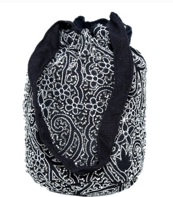 

Diwaah Handcrafted Potli(Black)