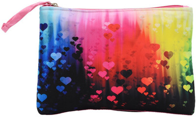 

Bagaholics Multipurpose Cosmetic Makeup Multi utility Pouch Travel Toiletry Kit Pouch(Multicolor)