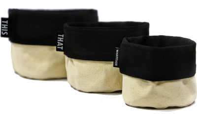 

Random in Tandem This That Whatever Pouch(Black, White)