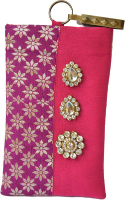 

Mahadev Exports Party Pink Clutch