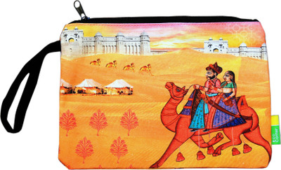 

Eco Corner Big Indian Art Camel Pouch(Multicolor)