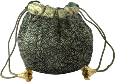 

Needlecrest Exotic Potli(Green)