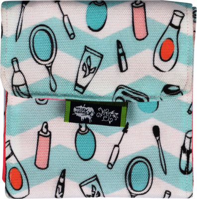 

Kanvas Katha Digitally printed fashion canvas sanitary napkin Pouch(Multicolor)