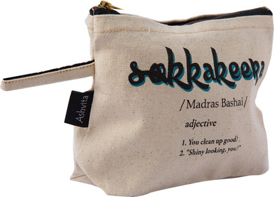 

Ashvita Design Studio Sokkakeera Pouch(Multicolor)