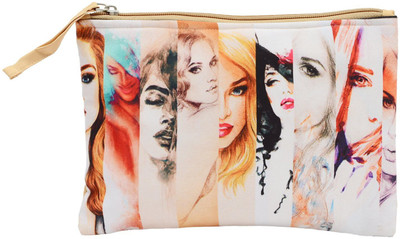 

Bagaholics Multipurpose Cosmetic Makeup Multi utility Pouch Travel Toiletry Kit Pouch(Multicolor)