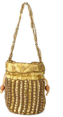 

Kleio Pouch Potli(Gold)