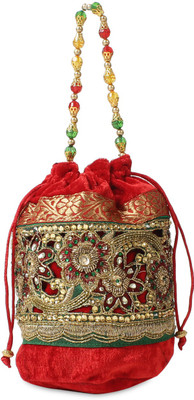 

SareesHut PB12 Potli(Red)