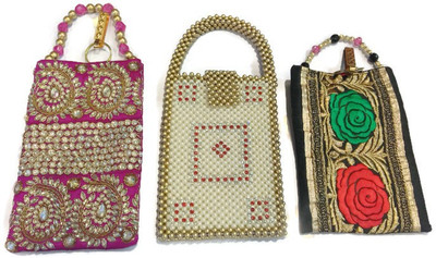 

NG Handicrafts zipzap Mobile Pouch(Multicolor)