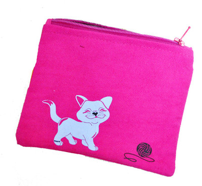 

Haathi Chaap Money Card Pouch(Pink)