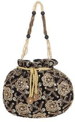 

Sunbeams BIDS DIAMOND Potli(Black)