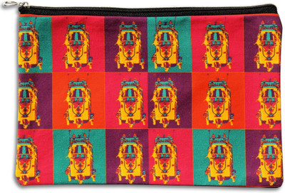 

Fatfatiya Pop Taxi Utility Pouch(Multicolor)