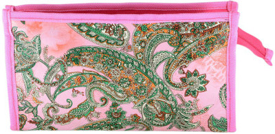 

Instabuyz 3 ZIPPER Multipurpose Hand Pouch(Pink)