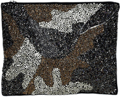 

Diwaah Handcrafted Pouch(Gold)