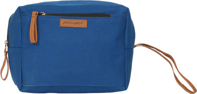 

Kanvas Katha Blob Pouch(Blue)