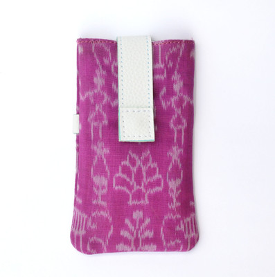 

Atikat Fashion MP1002 Mobile Pouch(Pink, White)