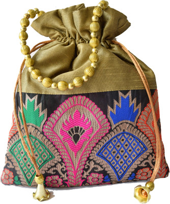 

Mahadev Exports Border Batwa Gold Potli(Gold)