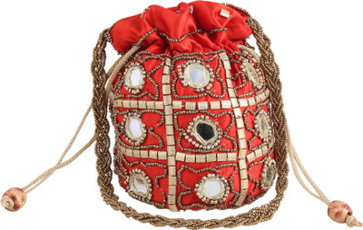 

Zeleen ZELNPCHD2 Potli(Red)