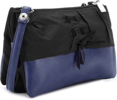 

Baggit MP Strings Year Pouch(Black, Blue)