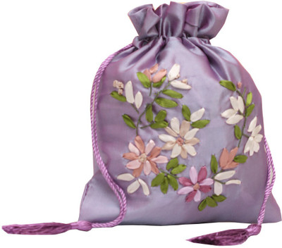 

Soulful Threads Party wear Potli(Purple)