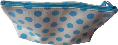 

Viva Wristlet Pouch(White, Blue), Blue;white