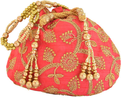 

Mahadev Exports Bright Heavy Potli Red Potli(Multicolor)