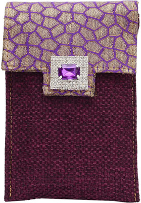 

Bagaholics Waist Clip Saree Pouch Mobile Pouch(Purple)