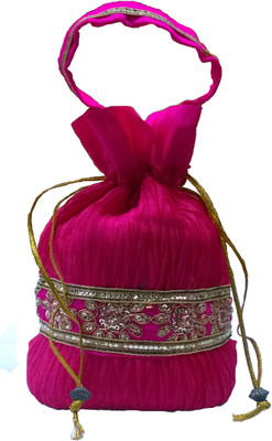 

IndoArtisan IndoArtisan Batua-03 Wristlet(Pink)