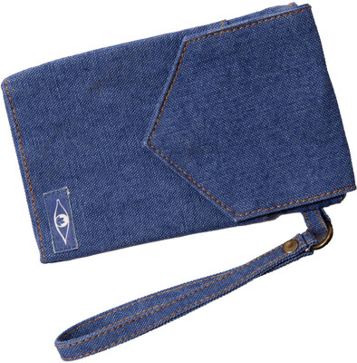 

Kohl Mobile Pouch Allure Blue Wristlet(Blue)