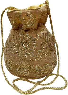 

Navaksha ICHCL210 Potli(Gold)