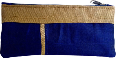 

AUK Designer Money Purse Coin Purse(Blue, Gold)