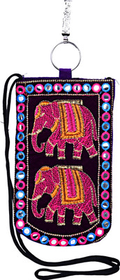 

Magnus Embroidered Pouch(Purple)