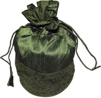 

Indha Craft Multiutility Pouch(Green)