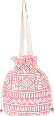 

Jute Cottage Shoulder Bag(Pink)