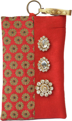 

Mahadev Exports Party Red Clutch