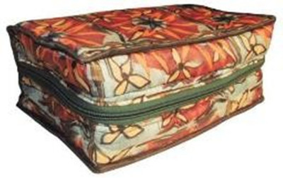

Indha Craft Multiutility vanity case Pouch(Orange)