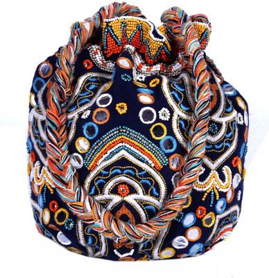 

Diwaah Handcrafted Potli(Multicolor)