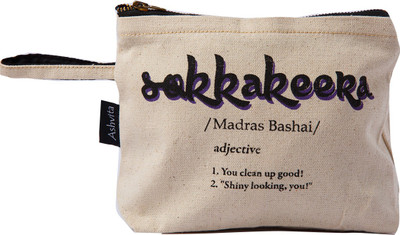 

Ashvita Design Studio Sokkakeera Pouch(Multicolor)