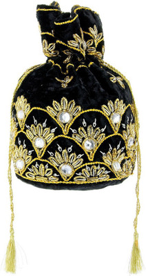 

Home N Mee Royal Potli(Black, Gold)
