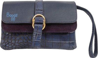 

Baggit MP Ilu Crocks Wristlet(Blue)