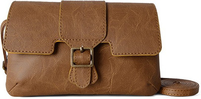

Baggit Lmp Cache Bindas Mustard Mobile Pouch(Brown)