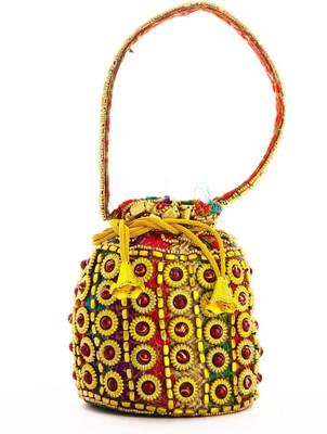 

LadyBugBag Ethnic Designer Potli(Multicolor)