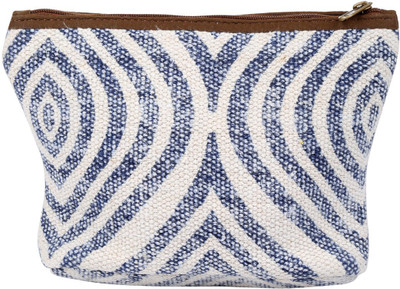 

Rajrang Floral Pouch Bag Pouch(White)