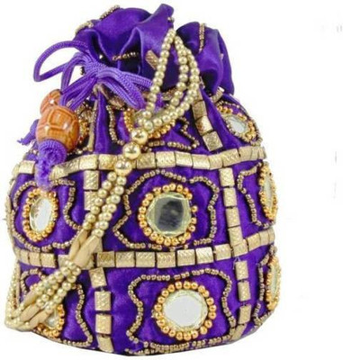

Motherland Stylish Gift Case (Pack of 2) Potli(Multicolor)