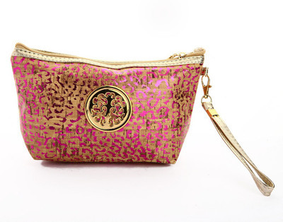 

LadyBugBag Fashion Pink Pouch Wristlet(Pink)
