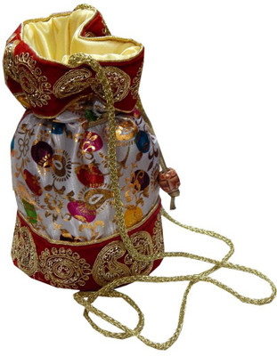 

Navaksha ICHCL219 Potli(White)